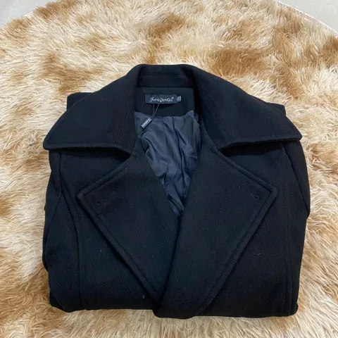 Áo Khoác Dạ Cashmere Hai Mặt Dài Sang Trọng AD25