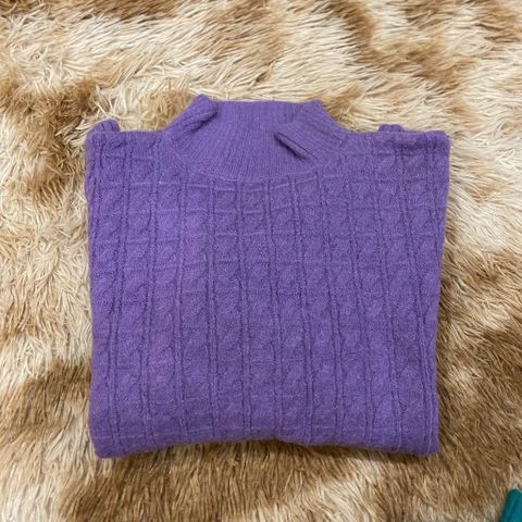 Áo Len Nữ Cashmere Dệt Kim Dày Dặn Thu Đông Cho Nữ AL121