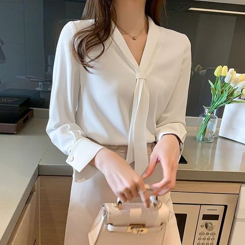 Áo Sơ Mi Trắng Công sở Lịch Sự SM83