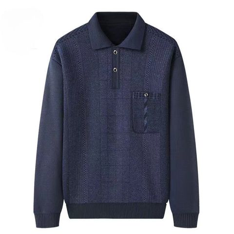 Áo Len Lót Nỉ Dày Dặn Sang Trọng Dành Cho Nam Trung Niên AL129