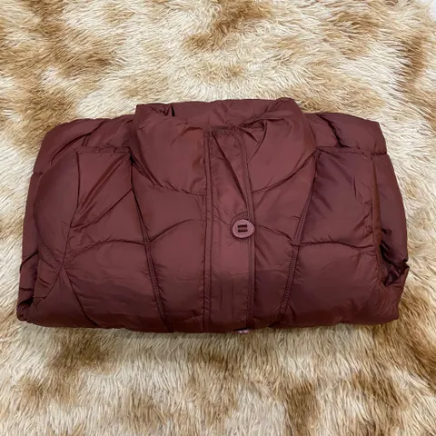 Áo Khoác Phao Cotton Dáng Ngắn Ấm Áp Cho Nữ Trung Niên AK56