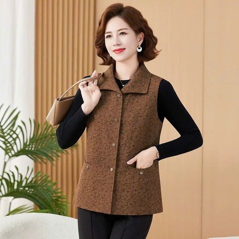 Áo Khoác Ghile Xuân Thu Cho Nữ Trung Niên AD37