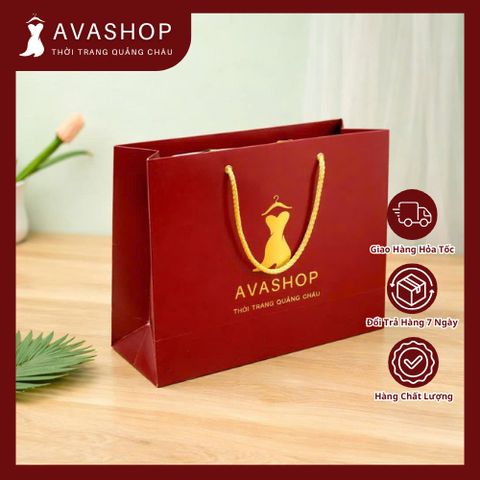 Túi giấy đựng quà tặng Avashop