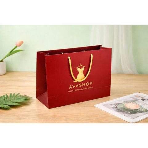 Túi giấy đựng quà tặng Avashop