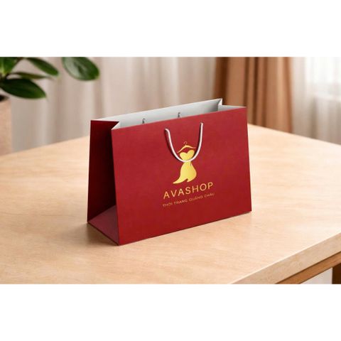 Túi giấy đựng quà tặng Avashop