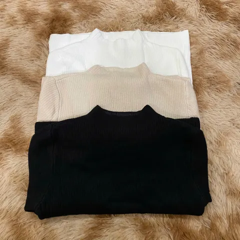 Áo Len Cổ Lọ Cashmere Lót Lông Cừu Mềm Mại Ấm Áp Cho Nữ AL125