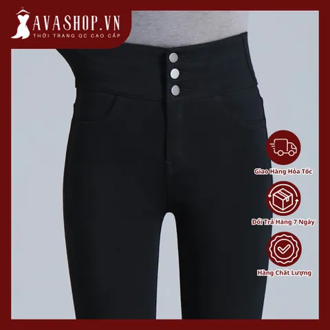 Quần Legging Lưng Cao Co Giãn Cỡ Lớn Thời Trang Xuân Thu AQ10 - Hàng Quảng Châu Cao Cấp