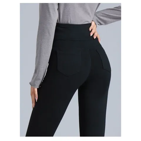 Quần Legging Lưng Cao Co Giãn Cỡ Lớn Thời Trang Xuân Thu AQ10 - Hàng Quảng Châu Cao Cấp