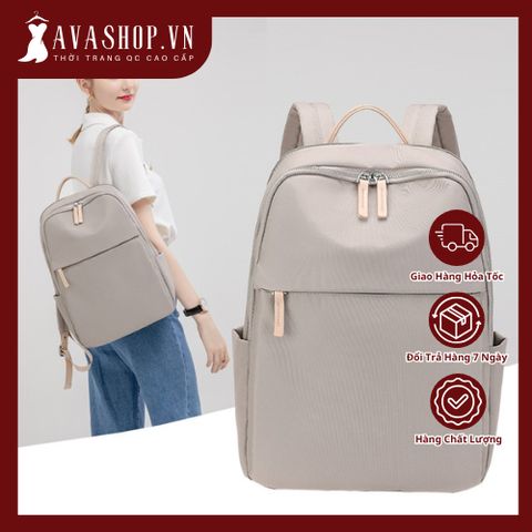 Ba Lô Đựng Máy Tính 14 Inch Vải Oxford Nữ Chống Thấm Nước  AT17