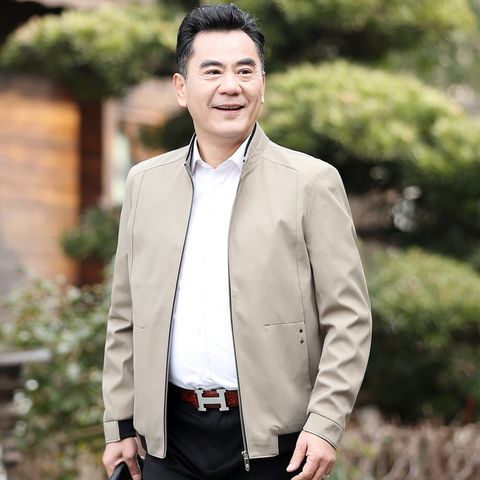 Áo Khoác Nam Trung Niên Mỏng Mùa Thu Thời Trang AK20