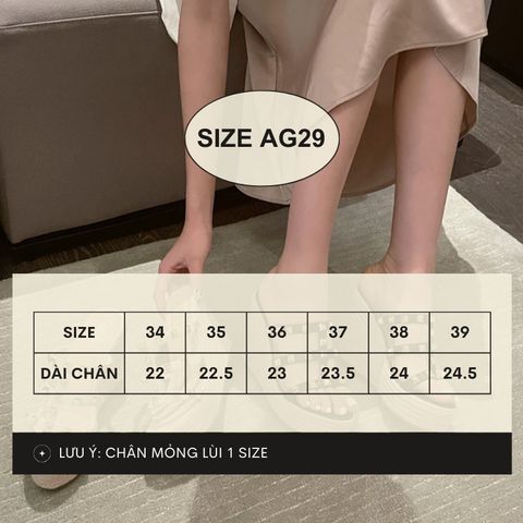 (CHÂN MỎNG LÙI 1 SIZE) Sandal Đế Xuồng Dệt Cói Hở Mũi Đính Tán Thời Trang AG29