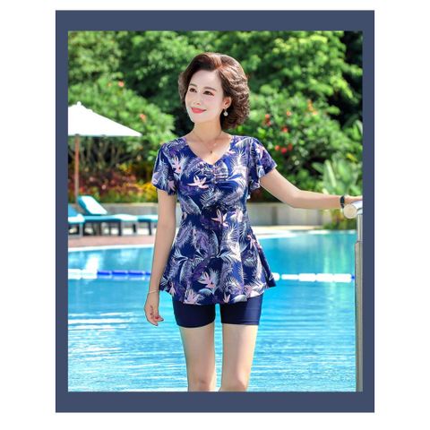 Áo Tắm Giản Dị Kín Đáo Cho Mẹ DB12
