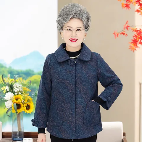 Áo Khoác Dạ Mùa Đông Lót Lông Dày Ấm Cho Nữ AD11