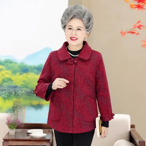 Áo Khoác Dạ Mùa Đông Lót Lông Dày Ấm Cho Nữ AD11