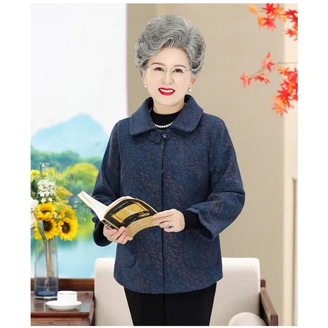 Áo Khoác Dạ Mùa Đông Lót Lông Dày Ấm Cho Nữ AD11