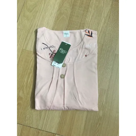 Đầm Ngủ Ngắn Tay Mùa Hè Bằng Cotton Cho Mẹ VH08 - Hàng Quảng Châu Cao Cấp