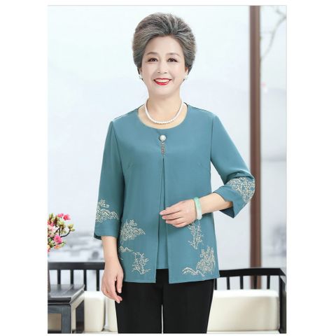 Áo Thun Hai Mảnh Lịch Sự Cho Bà SM72