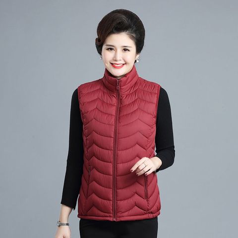Áo Khoác Phao Ghi Lê Gọn Nhẹ Cho Mẹ AK66