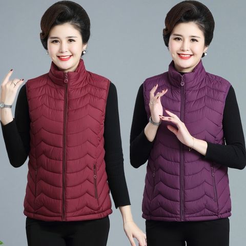 Áo Khoác Phao Ghi Lê Gọn Nhẹ Cho Mẹ AK66
