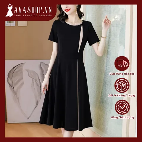 Đầm Đen Nữ Mùa Hè Khí Chất Phong Cách Pháp VH63