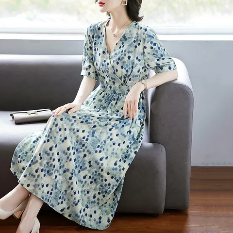 Đầm Họa Tiết Đẹp Cá Tính VH60