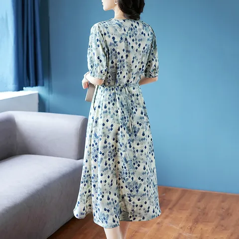 Đầm Họa Tiết Đẹp Cá Tính VH60