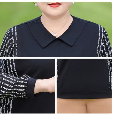 Áo Thun Nữ Béo Thiết Kế Phong Cách Phương Tây SM22
