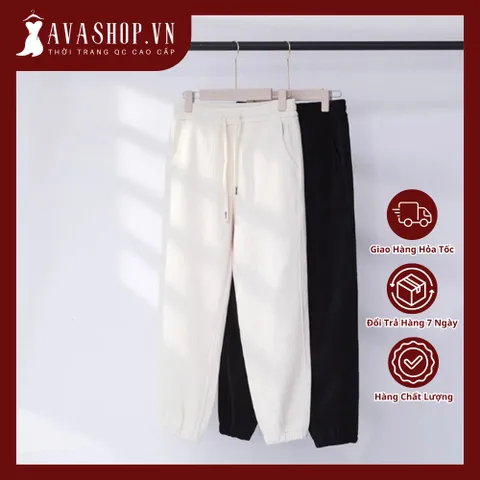 Quần Thể Thao Nhung Nỉ Nữ Dày Ấm Cá Tính AQ25 - Hàng Quảng Châu Cao Cấp