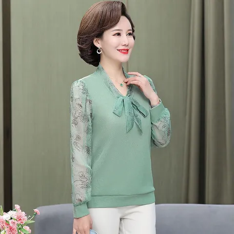 Áo Thun Mùa Xuân Lịch Sự Trung Niên SM26