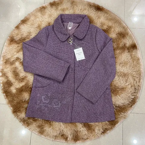 Áo Khoác Dạ Nữ Ngắn Phong Cách Phương Tây AD41