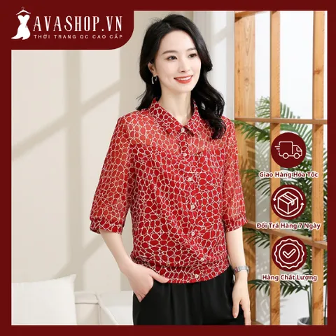Áo Sơ Mi Nữ Thời Trang Công Sở Sang Trọng Đẹp SM80