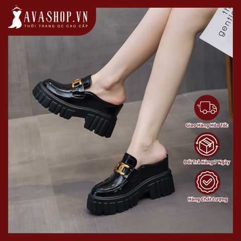 (FORM NHỎ TĂNG 1 SIZE) Sục Da Nữ Tăng Chiều Cao Êm Chân AG11