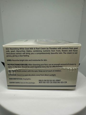 Kem dưỡng da sửa dê ngọc trai 30g Thorakao