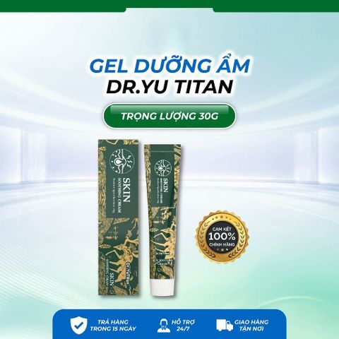 Gel Dưỡng Da Dr.YuTitan 30ml – Gel Dưỡng Ẩm Chăm Sóc Da Mềm Mịn, Hỗ Trợ Cân Bằng Độ Ẩm