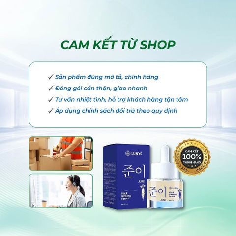 Serum Black Ginseng 30ml – Tinh Chất Nhân Sâm Đen Dưỡng Ẩm, Chăm Sóc Da Mềm Mịn, Tươi Tắn