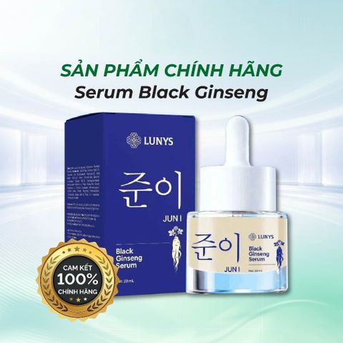 Serum Black Ginseng 30ml – Tinh Chất Nhân Sâm Đen Dưỡng Ẩm, Chăm Sóc Da Mềm Mịn, Tươi Tắn