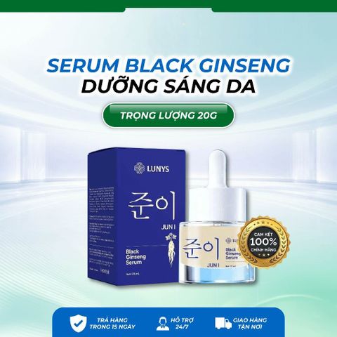 Serum Black Ginseng 30ml – Tinh Chất Nhân Sâm Đen Dưỡng Ẩm, Chăm Sóc Da Mềm Mịn, Tươi Tắn