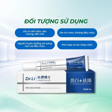 Kem Dưỡng Da Dr.Li 20g – Chăm Sóc Da Mềm Mịn, Bổ Sung Độ Ẩm, Hỗ Trợ Da Tươi Tắn