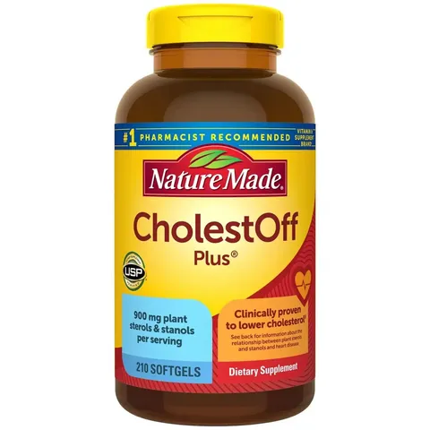 Viên uống giảm Cholesterol giảm mỡ máu CholestOff 210 viên của Mỹ