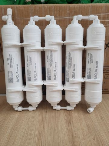 Combo 5 Lõi Lọc AQUA 56789 - Chính Hãng, Bổ Sung Khoáng Chất và Tăng Chỉ Số pH, Lõi Lọc Nước RO Chất Lượng Cao