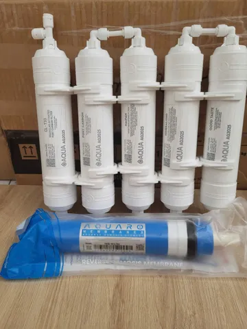 Bộ 6 Lõi Lọc Nước 456789 AQUA Chính Hãng - Bao Gồm Màng RO và 5 Lõi Chức Năng Nâng Cao Chất Lượng Nước