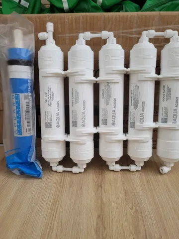 Bộ 6 Lõi Lọc Nước 456789 AQUA Chính Hãng - Bao Gồm Màng RO và 5 Lõi Chức Năng Nâng Cao Chất Lượng Nước