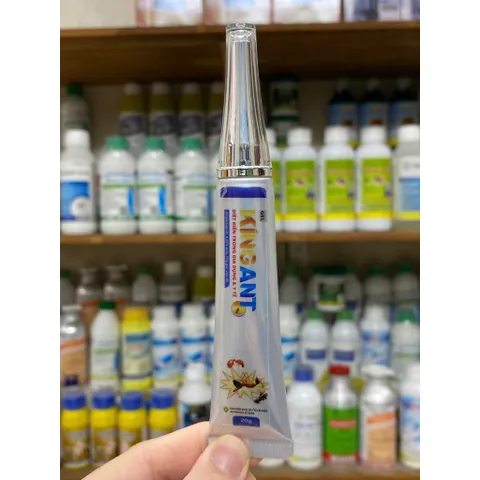 Thuốc diệt kiến KINGANT dạng gel diệt cả đàn dễ dùng thân thiện môi trường hàng Việt Nam tuýp 20g