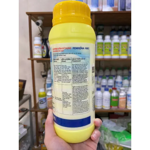 Thuốc diệt muỗi FENDONA diệt muỗi hiệu quả tồn lưu lâu hàng BASF (Đức) chai 1 lít