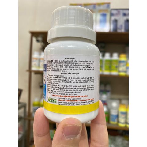 Thuốc diệt kiến ba khoang FENNACO 110SC chuyên dụng xuất xứ Việt Nam chai 100ml