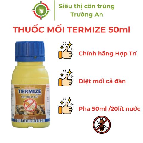 Thuốc diệt mối TERMIZE không mùi diệt cả đàn tiết kiệm chi phí hàng Hợp Trí chính hãng chai 50ml