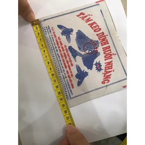 50 miếng keo dính ruồi NAM KIỆT, kích thích ruồi nhặng bu vào, chuyên dùng cho nhà hàng, quán ăn, nhà ở... 769382