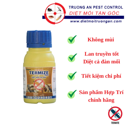 Thuốc diệt mối TERMIZE 200SC, không mùi, diệt cả đàn mối, chuyên dụng cho công trình xây dựng, chai 50ml