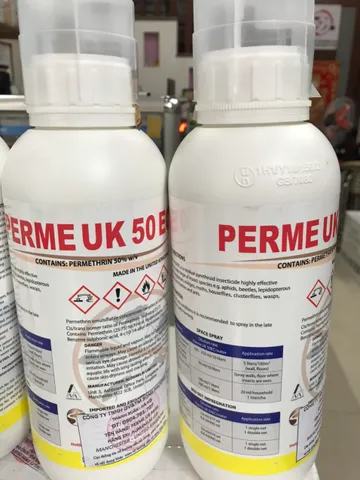 Thuốc trừ muỗi, diệt muỗi, đuổi muỗi PERME UK, được Bộ Y Tế cấp chứng nhận, nhập khẩu nguyên chai từ Anh Quốc (chai 1 lít)
