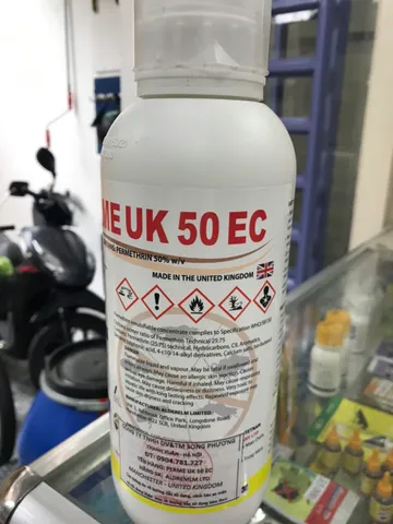 Thuốc trừ muỗi, diệt muỗi, đuổi muỗi PERME UK, được Bộ Y Tế cấp chứng nhận, nhập khẩu nguyên chai từ Anh Quốc (chai 1 lít)